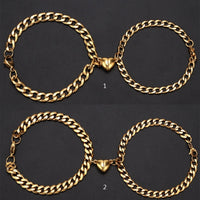 Thumbnail for Love Magnet Attracts A Pair Of Male And Female Couple Bracelets