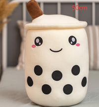 Thumbnail for Cute Fruit Drink Plush Stuffed Soft Strawberry Milk Tea Plush Boba Tea Cup Toy Bubble Tea Pillow Cushion Kids Gift